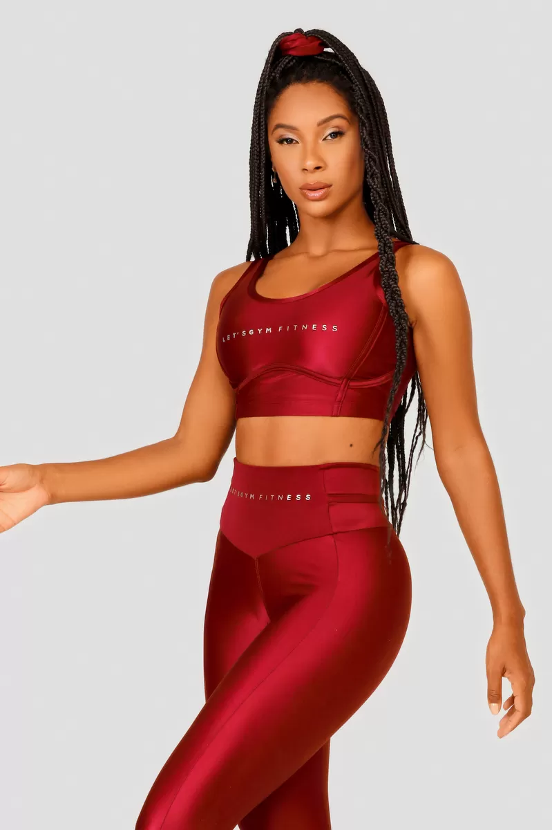Lets Gym - Top Ruby Red Status - 2453VMR Lets Gym - Top Ruby Red Status - 2453VMR