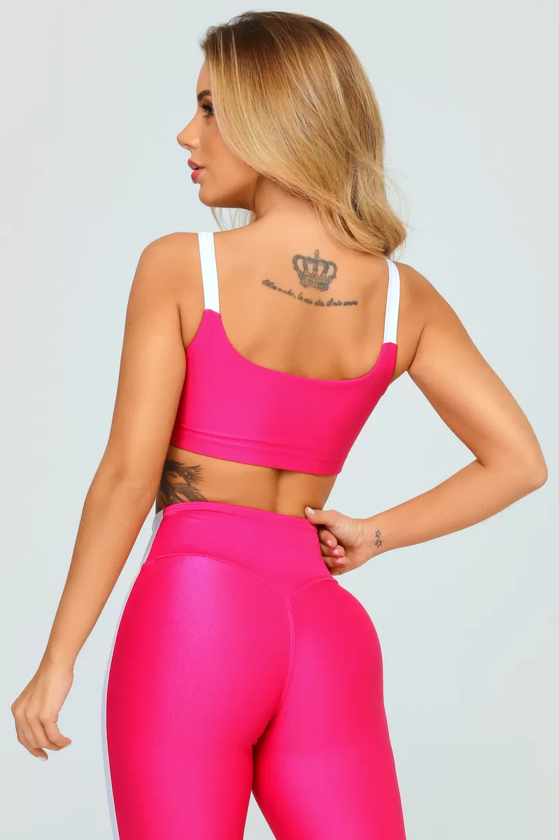 Lets Gym - Pink Pink Innovate Top - 2449RP Lets Gym - Pink Pink Innovate Top - 2449RP