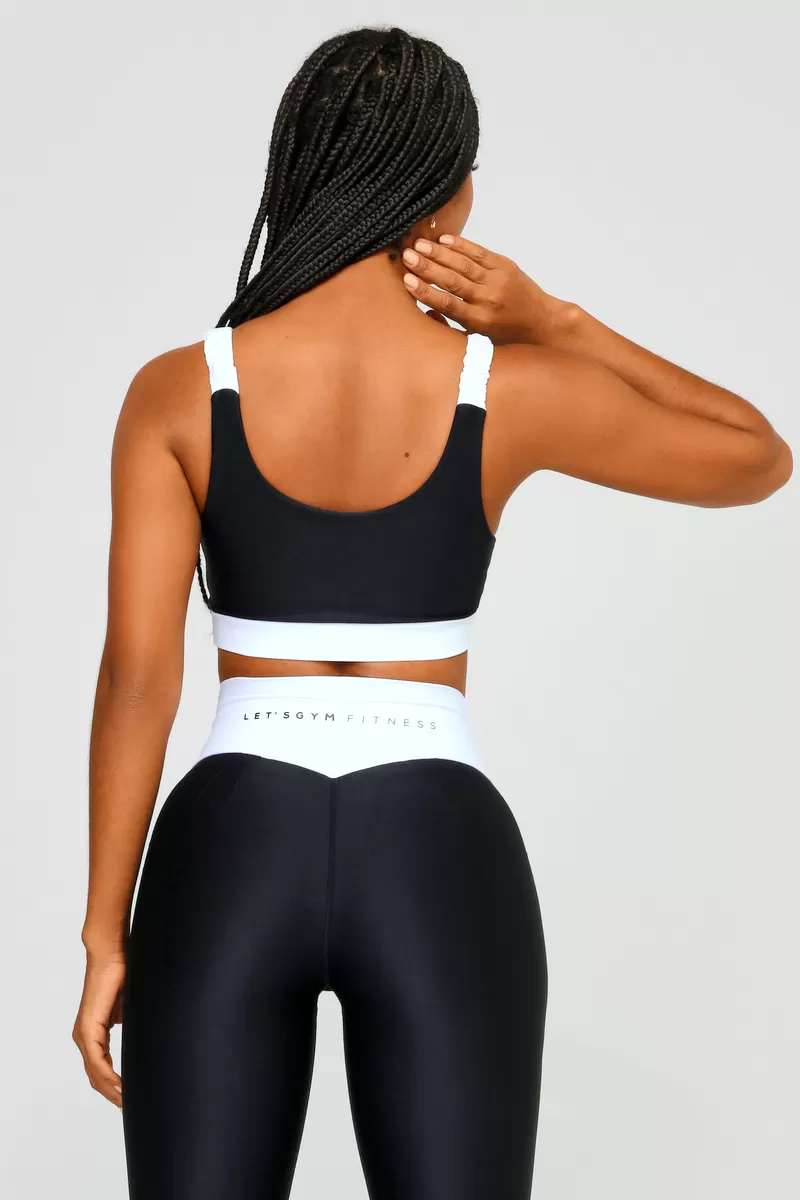 Lets Gym - Black Disruptive Top - 1907BPT Lets Gym - Black Disruptive Top - 1907BPT