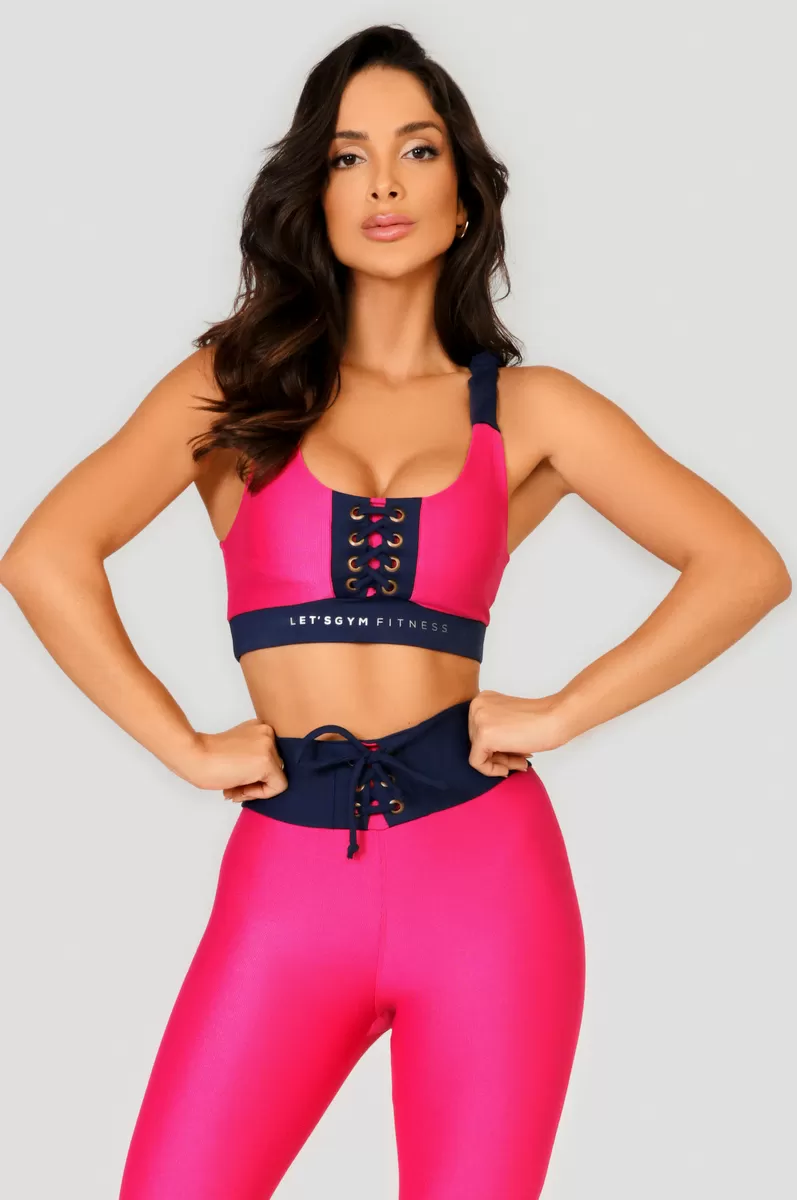 Lets Gym - Pink Disruptive Top - 1907BRP Lets Gym - Pink Disruptive Top - 1907BRP