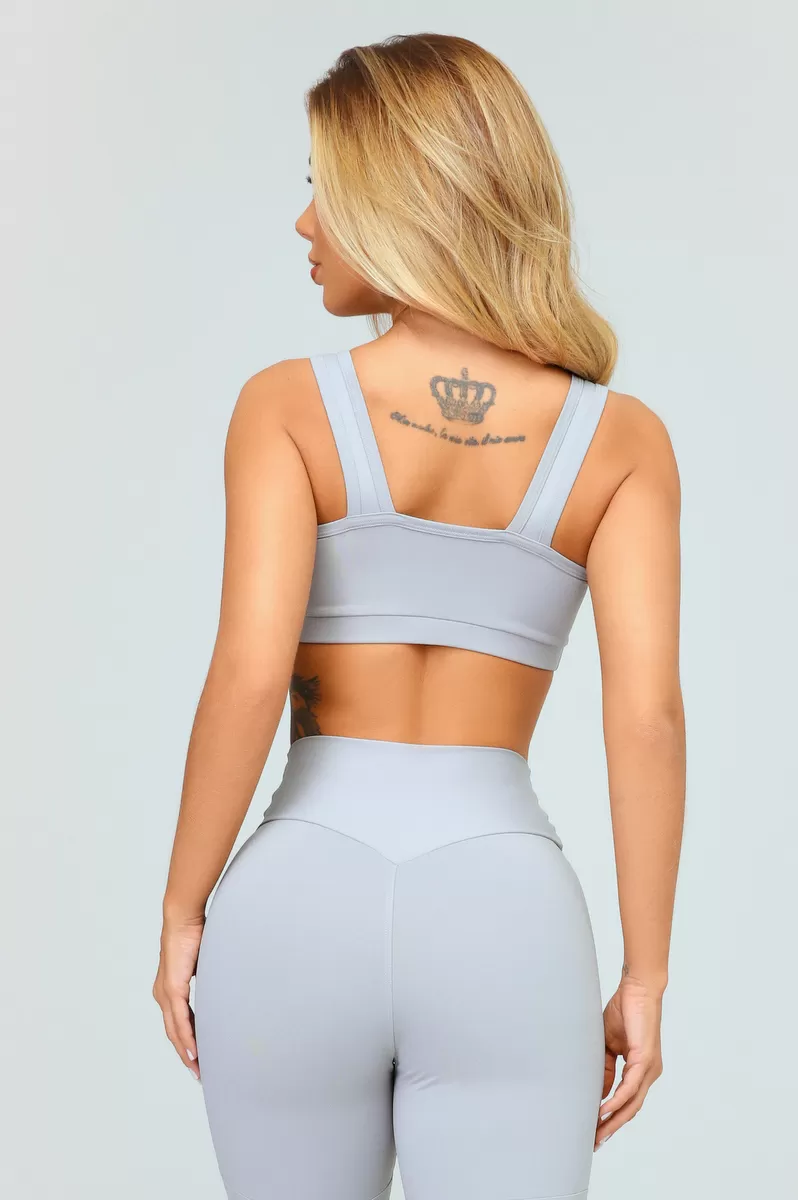 Lets Gym - Light Gray Candy Top - 2304CZC Lets Gym - Light Gray Candy Top - 2304CZC
