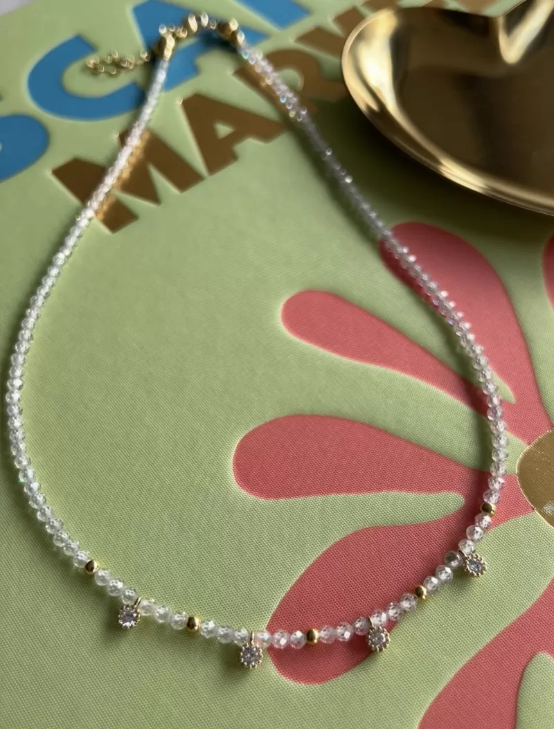 Mikabe - Necklace Stone Zirconia Micro Pendants - MK1767