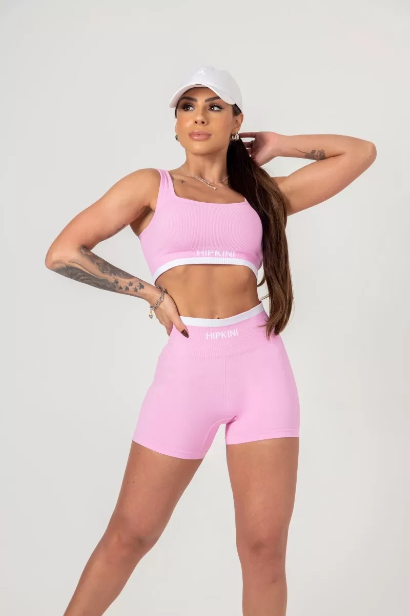 Hipkini - Favorite Seamless Pink Shorts - 33330721 Hipkini - Favorite Seamless Pink Shorts - 33330721