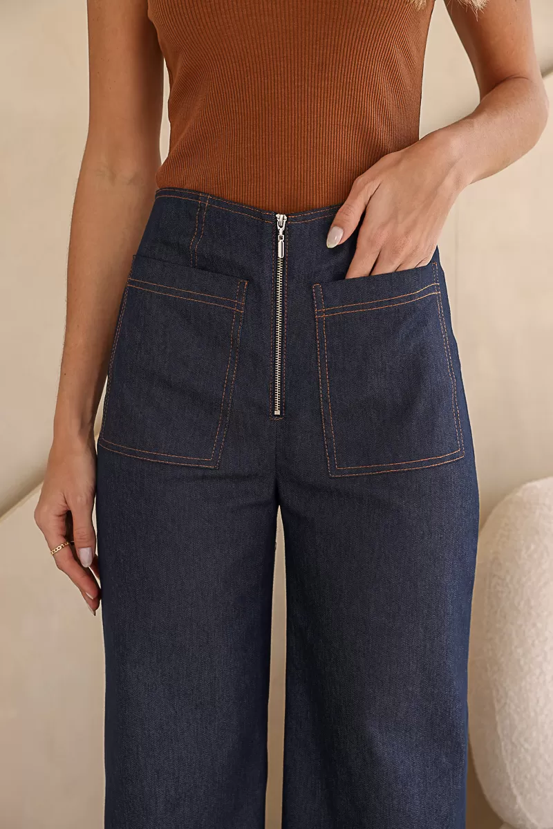 Dot Clothing - Pants Dot Clothing Twill Blue Pantalona - 2104AZUL Dot Clothing - Pants Dot Clothing Twill Blue Pantalona - 2104AZUL