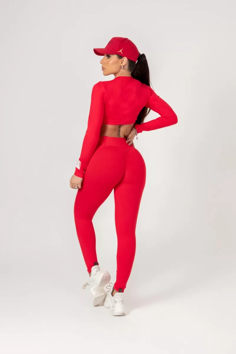 Hipkini - Cropped Favorite Red Long sleeve - 33330665 Hipkini - Cropped Favorite Red Long sleeve - 33330665