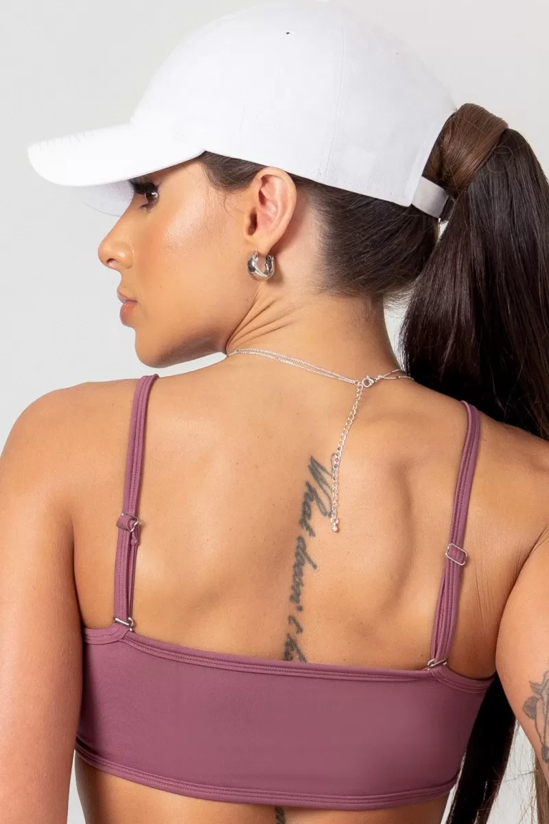 Hipkini - Top Favorite Rosa Mate com Alças Removíveis - 33330658