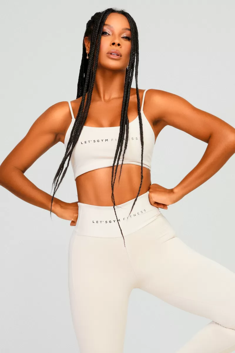 Lets Gym - Top Basic Velocity Off White - 2409OFW