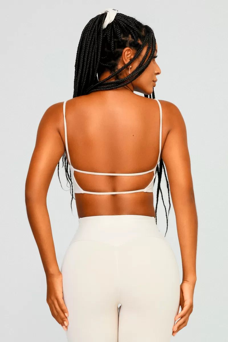 Lets Gym - Top Basic Velocity Off White - 2409OFW Lets Gym - Top Basic Velocity Off White - 2409OFW