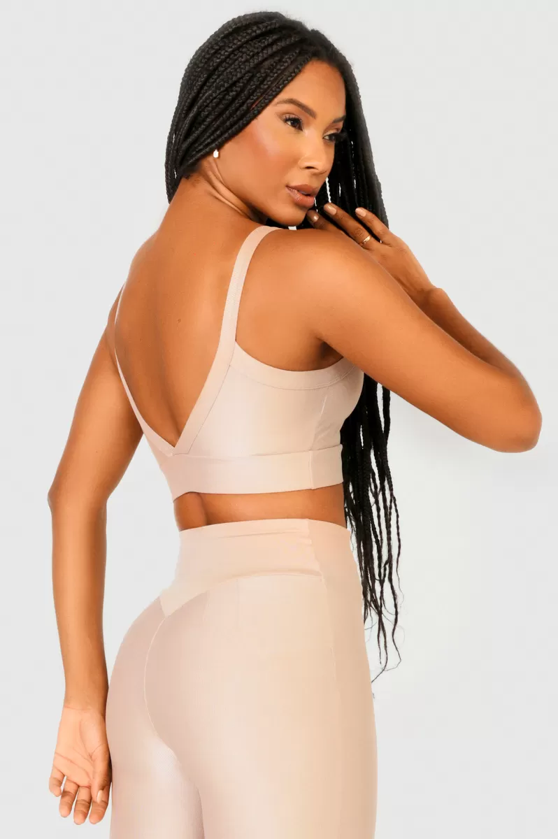 Lets Gym - Bright Nude Top - 2141BND Lets Gym - Bright Nude Top - 2141BND