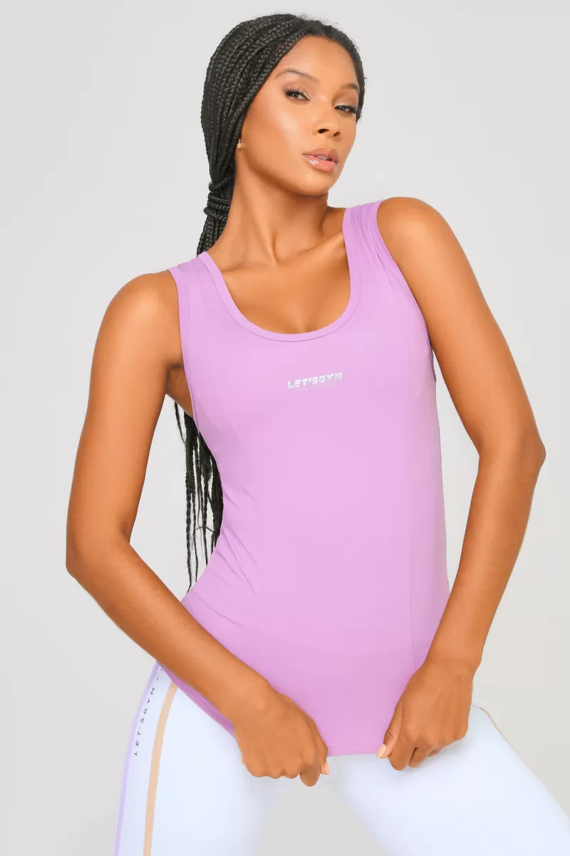 Lets Gym - Tank Shirt Breeze Lilas - 2512LS