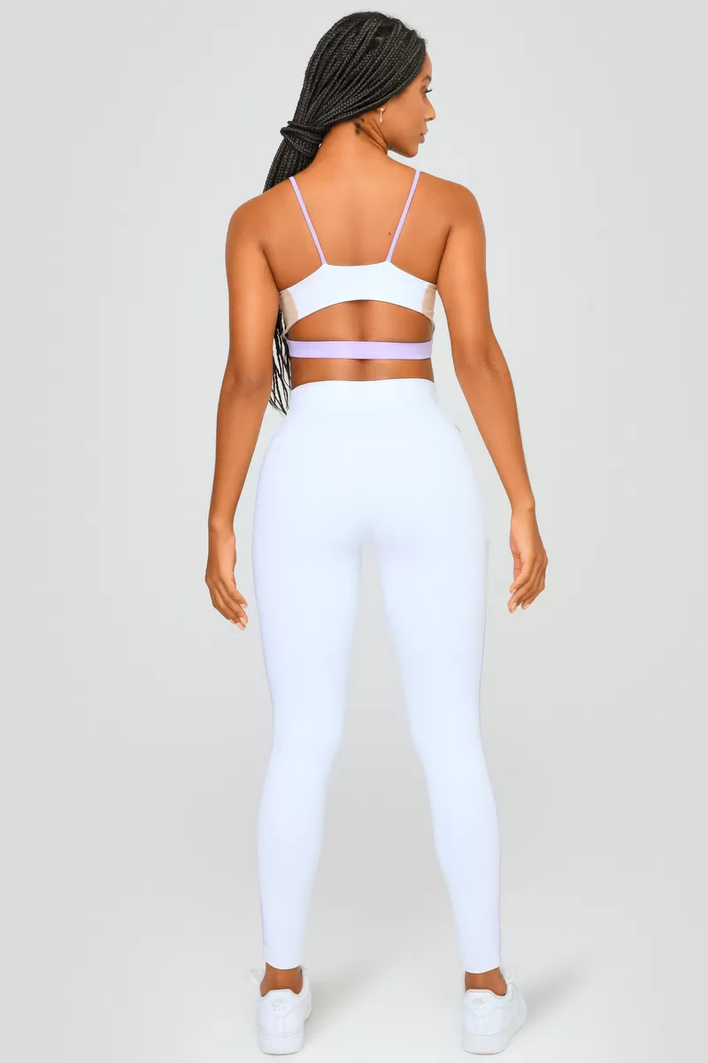 Lets Gym - White Adapt Leggings - 2461BR Lets Gym - White Adapt Leggings - 2461BR