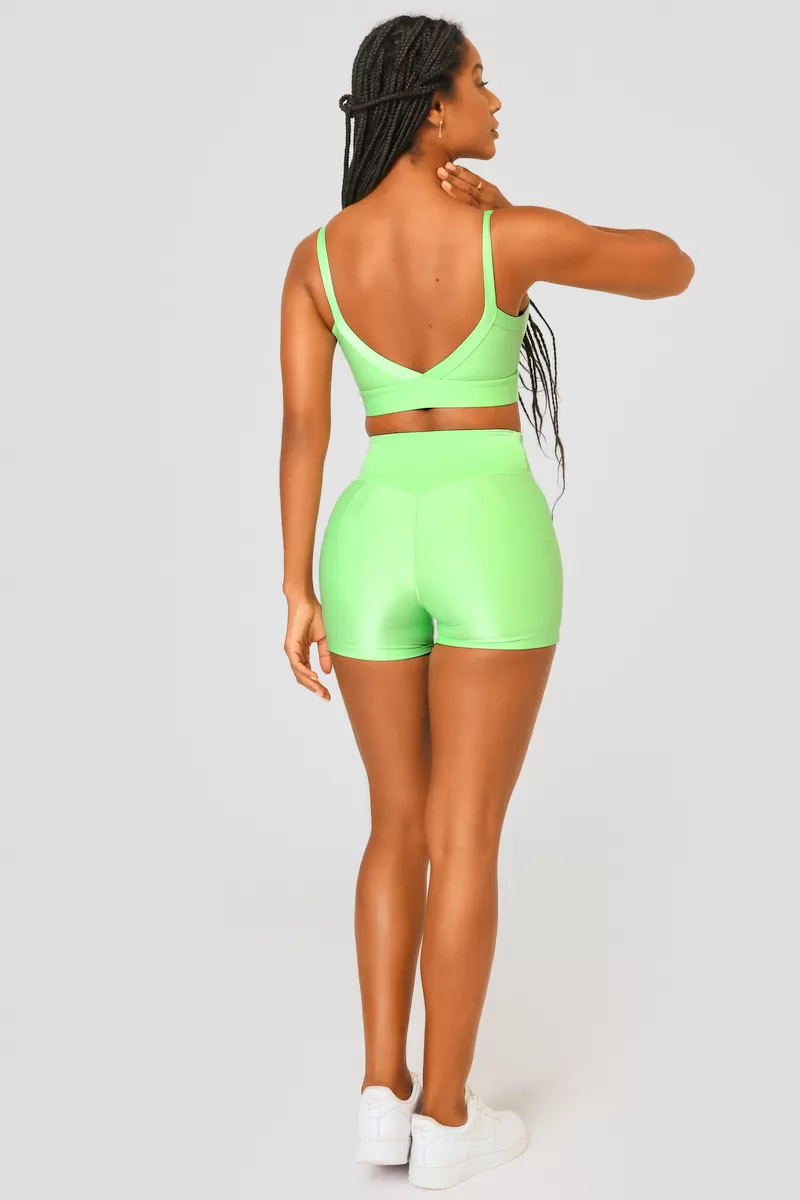 Lets Gym - Short Bright Neon Green - 2143BVDN Lets Gym - Short Bright Neon Green - 2143BVDN