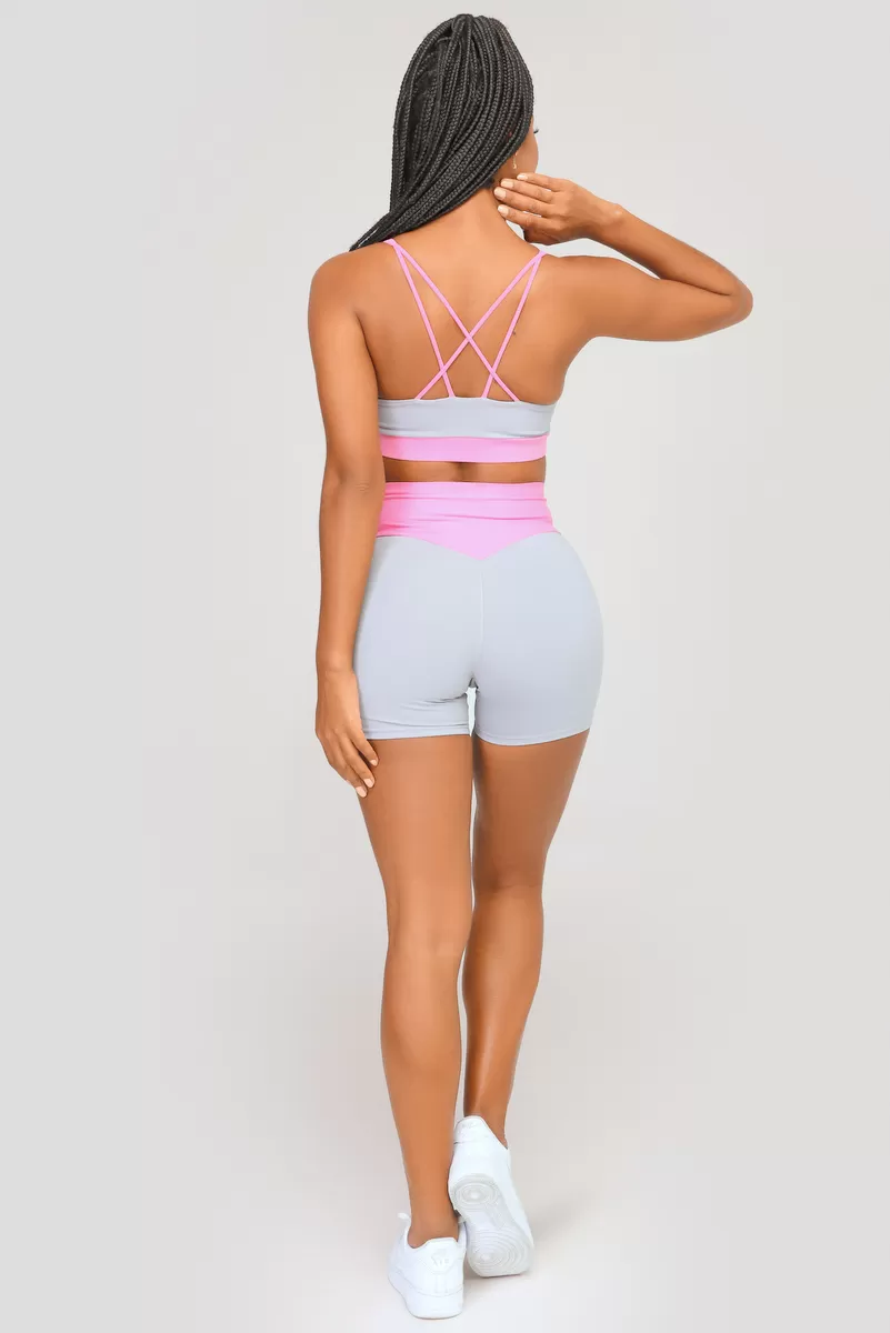 Lets Gym - Short Clean Light Gray - 2511CZC Lets Gym - Short Clean Light Gray - 2511CZC