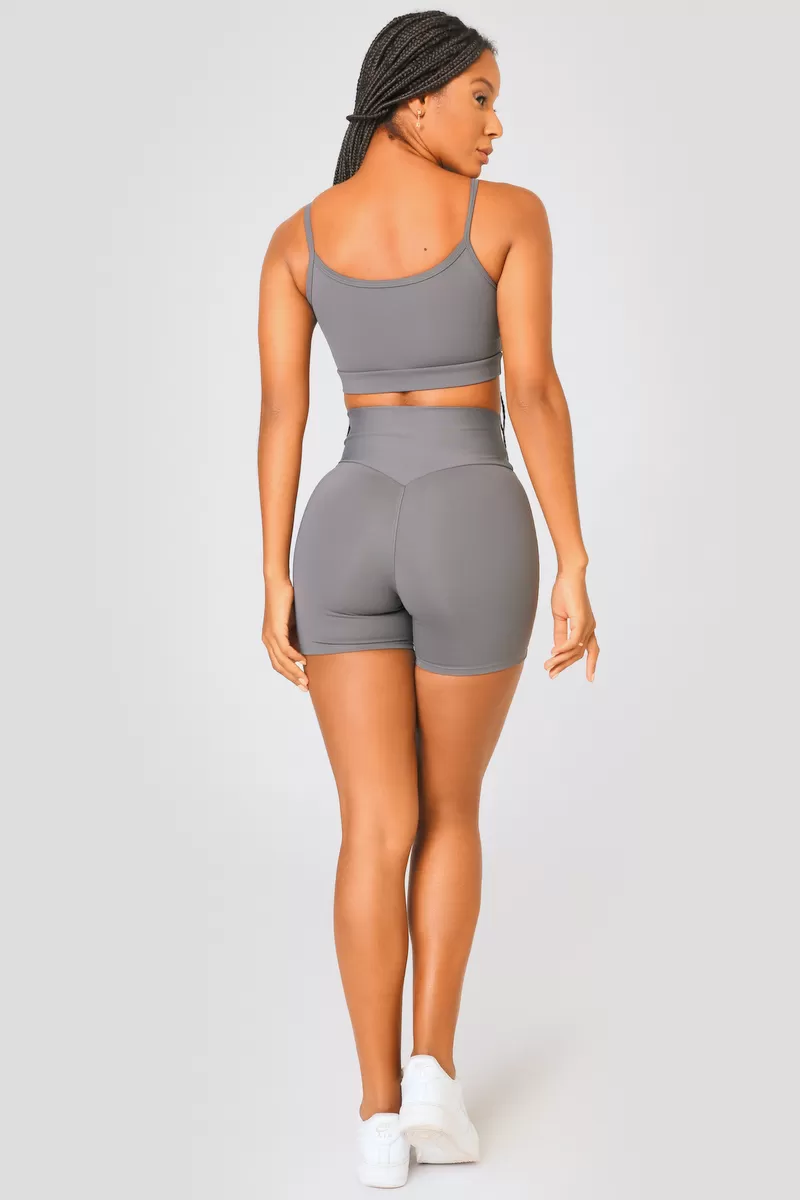 Lets Gym - Short Joy Graphite - 2533GF