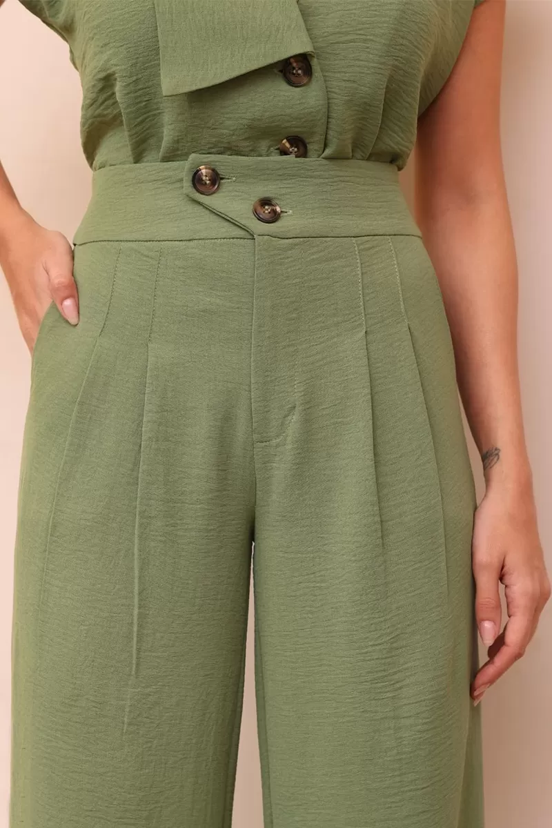 Dot Clothing - Set Dot Clothing Shirt Green Stripe Detail - 2445VERDE Dot Clothing - Set Dot Clothing Shirt Green Stripe Detail - 2445VERDE