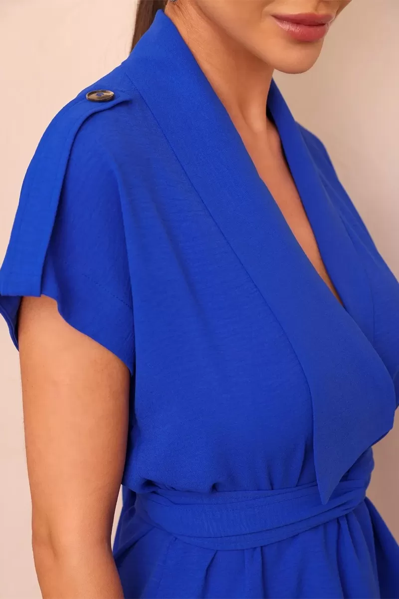 Dot Clothing - Set Dot Clothing Shirt Blue Stripe Detail - 2445AZUL Dot Clothing - Set Dot Clothing Shirt Blue Stripe Detail - 2445AZUL