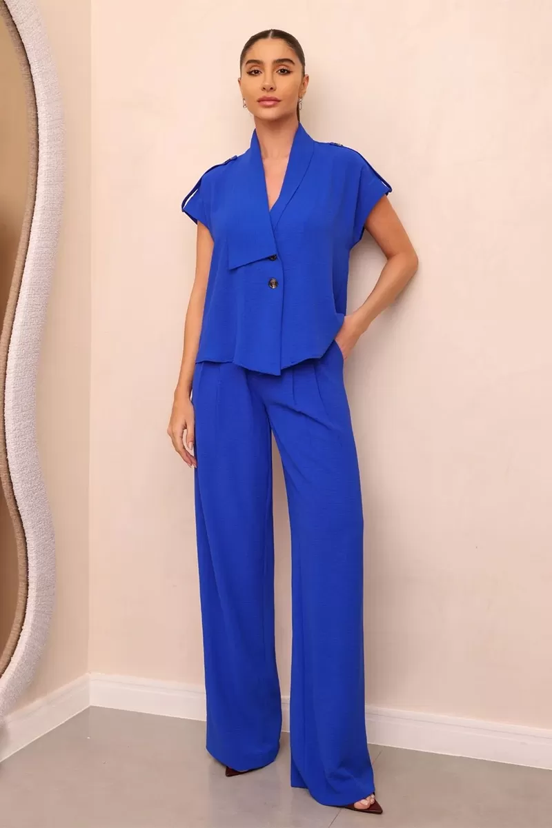 Dot Clothing - Set Dot Clothing Shirt Blue Stripe Detail - 2445AZUL