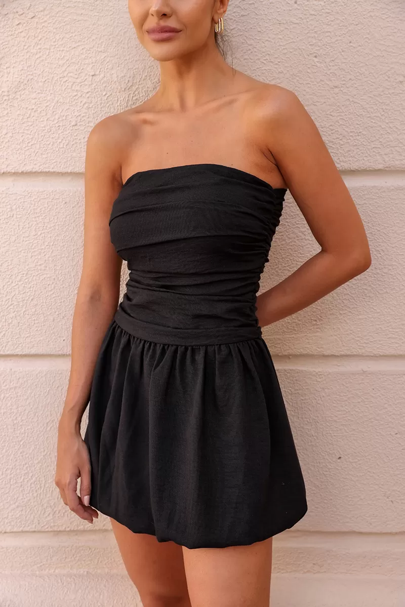 Dot Clothing - Dress Dot Clothing TQC Balloon Black - 2465PRETO Dot Clothing - Dress Dot Clothing TQC Balloon Black - 2465PRETO