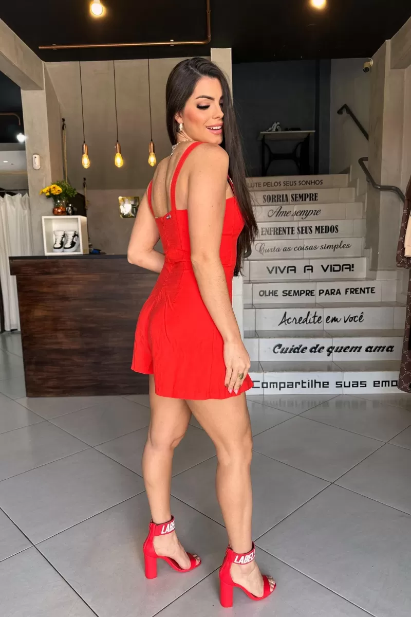 LANÇA PERFUME - SHORT STRAP JUMPSUIT LANCE EASY SUMMER 25 - 1602 LANÇA PERFUME - SHORT STRAP JUMPSUIT LANCE EASY SUMMER 25 - 1602