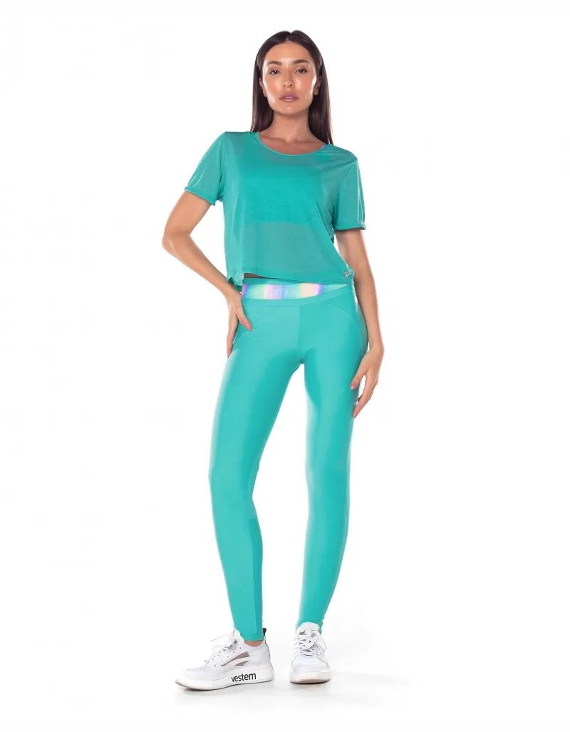 Vestem - Daisy Green Short Sleeve Shirt Noronha - BMC760.V25.C0506 Vestem - Daisy Green Short Sleeve Shirt Noronha - BMC760.V25.C0506