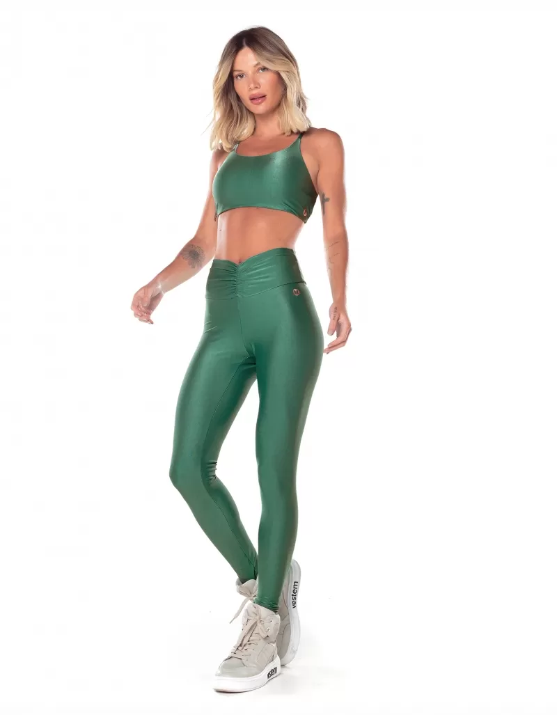 Vestem - Lily Green Sage Belly Chap Legging - FS1383.V25.C0467 Vestem - Lily Green Sage Belly Chap Legging - FS1383.V25.C0467