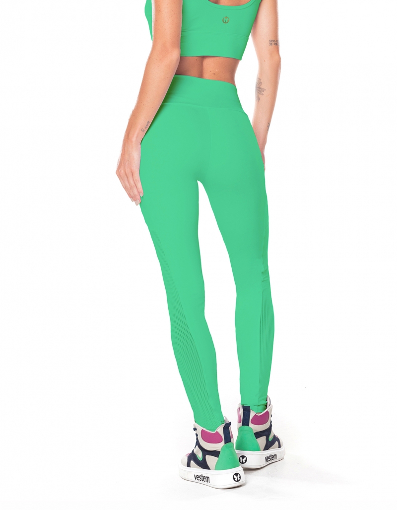 Vestem - Leggingss Dream Verde Twist leggings - FS764.ESS.C0449 Vestem - Leggingss Dream Verde Twist leggings - FS764.ESS.C0449