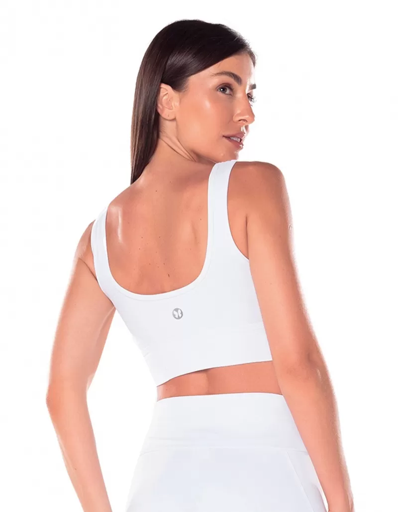 Vestem - Margot White Crop Top - TOP1034.ESS.C0001 Vestem - Margot White Crop Top - TOP1034.ESS.C0001