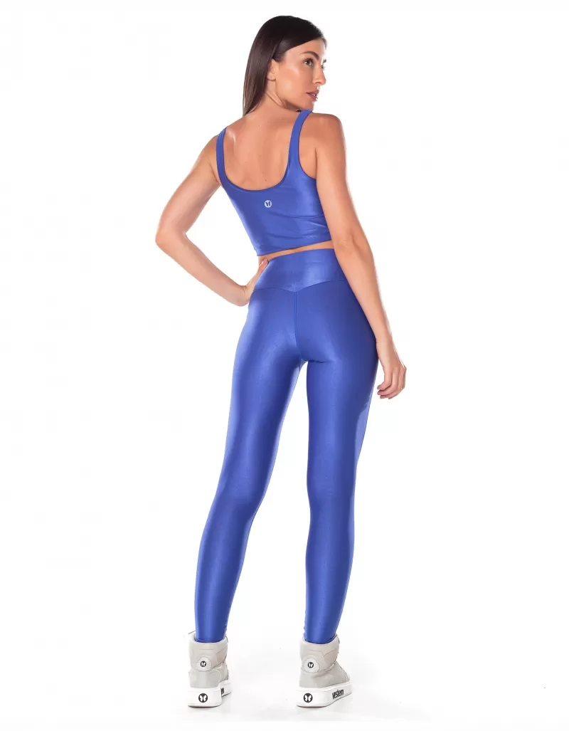 Vestem - Lily Crop Top Indigo Blue - TOP1076.V25.C0466 Vestem - Lily Crop Top Indigo Blue - TOP1076.V25.C0466