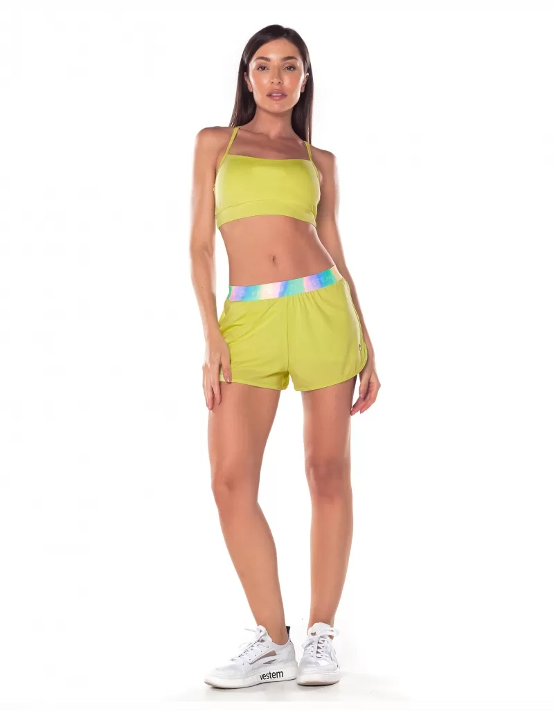 Vestem - Daisy Yellow Firefly Thin Strap Top - TOP1089.V25.C0507 Vestem - Daisy Yellow Firefly Thin Strap Top - TOP1089.V25.C0507