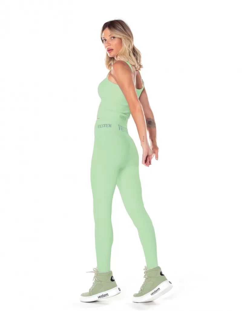 Vestem - Seamless Elis Legging Green Mint - FS1357.V25.C0280 Vestem - Seamless Elis Legging Green Mint - FS1357.V25.C0280