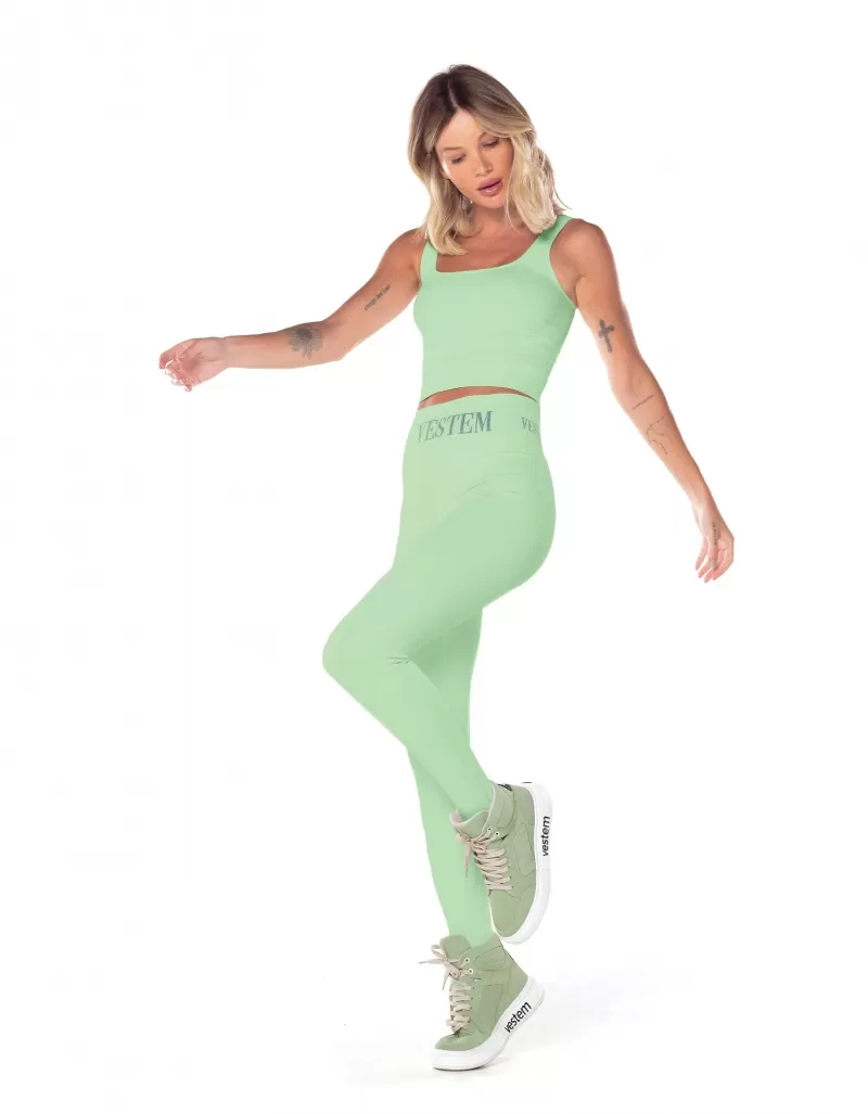Vestem - Seamless Elis Legging Green Mint - FS1357.V25.C0280 Vestem - Seamless Elis Legging Green Mint - FS1357.V25.C0280