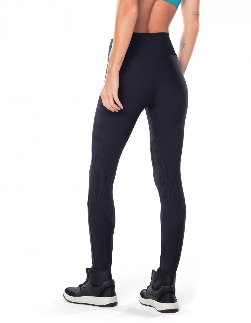 Vestem - Black Luna Cutout Leggings - FS1402.V25.C0002 Vestem - Black Luna Cutout Leggings - FS1402.V25.C0002