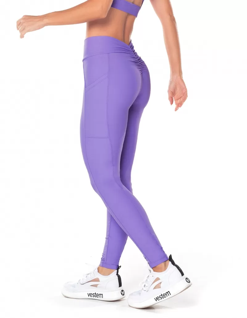 Vestem - Aurora Lavender Neon Push Up Legging - FS1433.V25.C0412