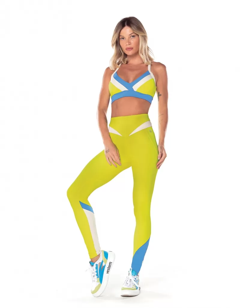 Vestem - Legging with Esmesh Carambola Cutouts - FS1441.V25.C0471 Vestem - Legging with Esmesh Carambola Cutouts - FS1441.V25.C0471