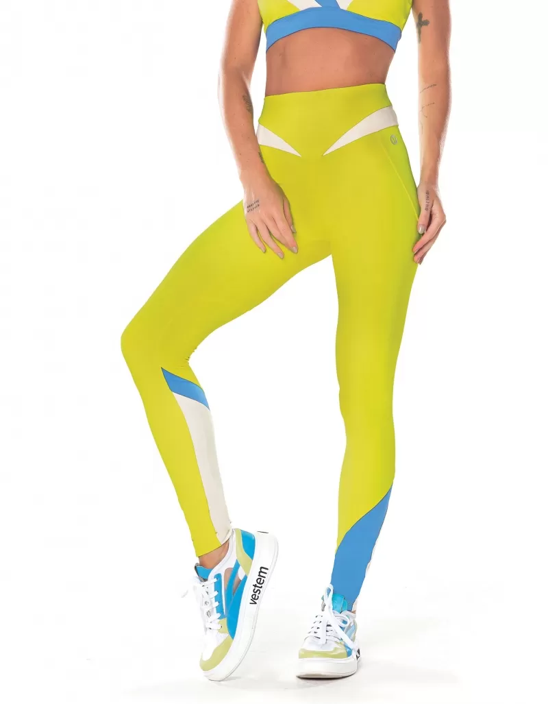 Vestem - Legging with Esmesh Carambola Cutouts - FS1441.V25.C0471 Vestem - Legging with Esmesh Carambola Cutouts - FS1441.V25.C0471