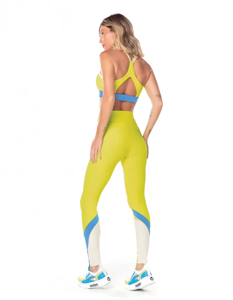 Vestem - Legging with Esmesh Carambola Cutouts - FS1441.V25.C0471 Vestem - Legging with Esmesh Carambola Cutouts - FS1441.V25.C0471