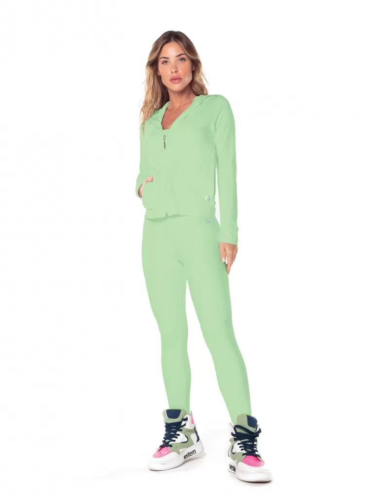 Vestem - Mint Green Minimal Dry Fit Chic Jacket - JAC88.ESS.C0280 Vestem - Mint Green Minimal Dry Fit Chic Jacket - JAC88.ESS.C0280