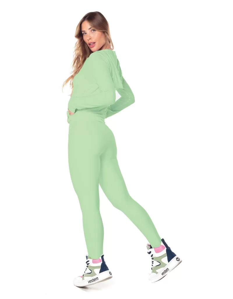 Vestem - Mint Green Minimal Dry Fit Chic Jacket - JAC88.ESS.C0280 Vestem - Mint Green Minimal Dry Fit Chic Jacket - JAC88.ESS.C0280