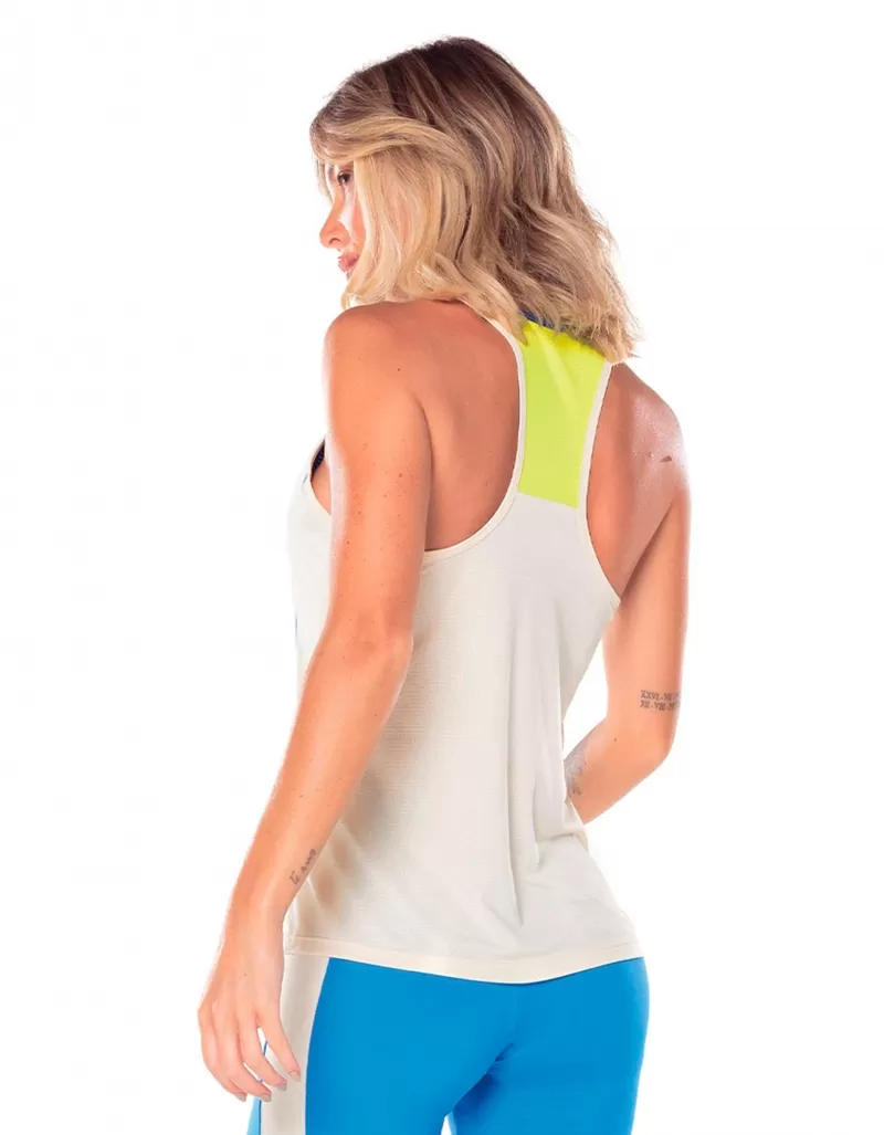 Vestem - Aurora Azul Cove Swimming Back Tank Shirt - REG781.V25.C0301 Vestem - Aurora Azul Cove Swimming Back Tank Shirt - REG781.V25.C0301