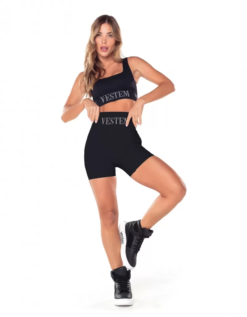 Vestem - Seamless Shorts Elis Black - SH577.V25.C0002 Vestem - Seamless Shorts Elis Black - SH577.V25.C0002