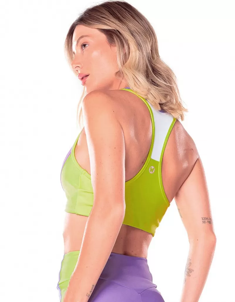 Vestem - Aurora Lavender Neon Swim Back Top - TOP1014.V25.C0412 Vestem - Aurora Lavender Neon Swim Back Top - TOP1014.V25.C0412
