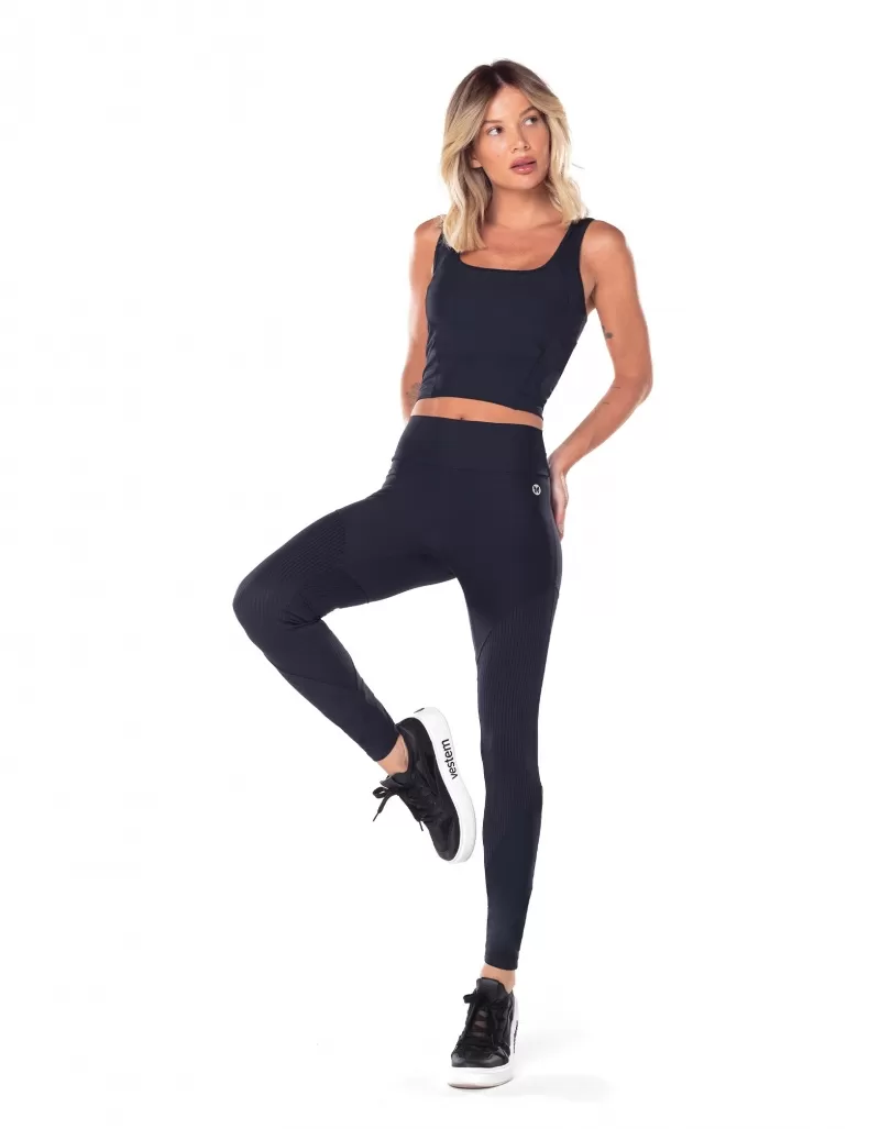 Vestem - Black Luna Cropped Top - TOP1049.V25.C0002 Vestem - Black Luna Cropped Top - TOP1049.V25.C0002