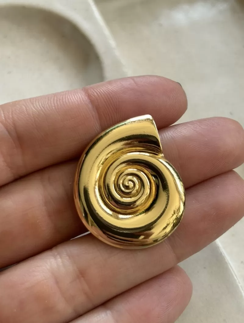 Mikabe - Earring Snail - MK1806