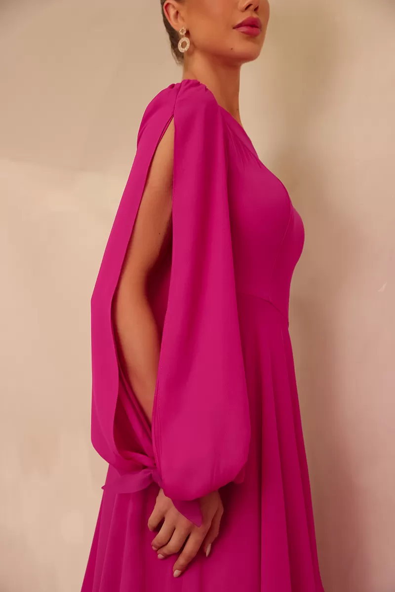 Dot Clothing - Dress Dot Clothing Lorena Longo Pink - 2438PINK Dot Clothing - Dress Dot Clothing Lorena Longo Pink - 2438PINK