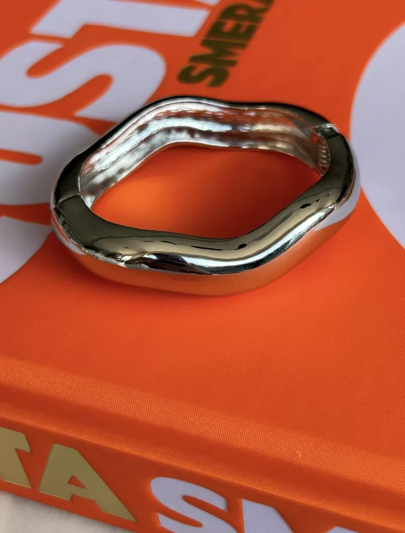 Mikabe - Thin Organic Rhodium Btanklet - MK1814 Mikabe - Thin Organic Rhodium Btanklet - MK1814