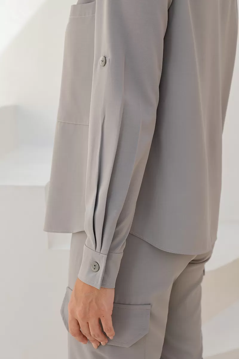 Dot Clothing - Set Dot Clothing Aline Alfaiataria Gray - 2448CINZA Dot Clothing - Set Dot Clothing Aline Alfaiataria Gray - 2448CINZA