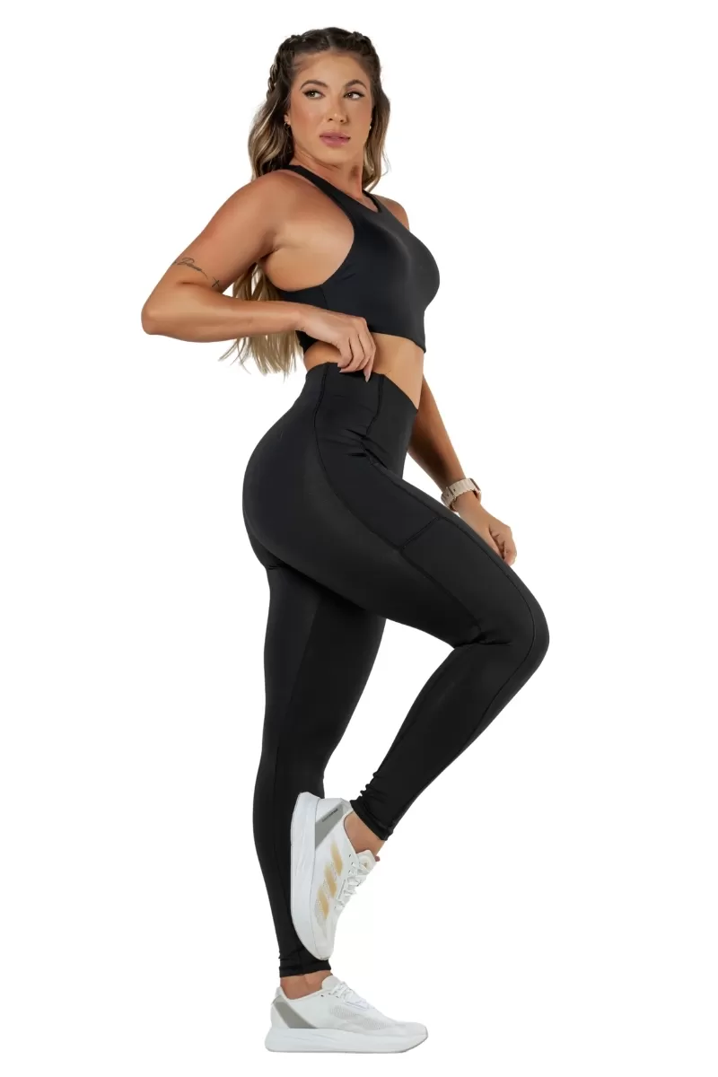 Garotafit - Black Trill Pants - FUS474A Garotafit - Black Trill Pants - FUS474A