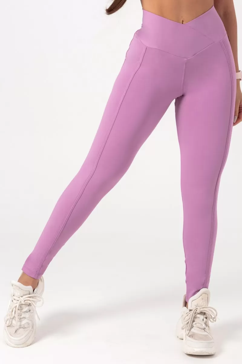 Hipkini - Movement Lilac Crossover Legging - 33330707 Hipkini - Movement Lilac Crossover Legging - 33330707