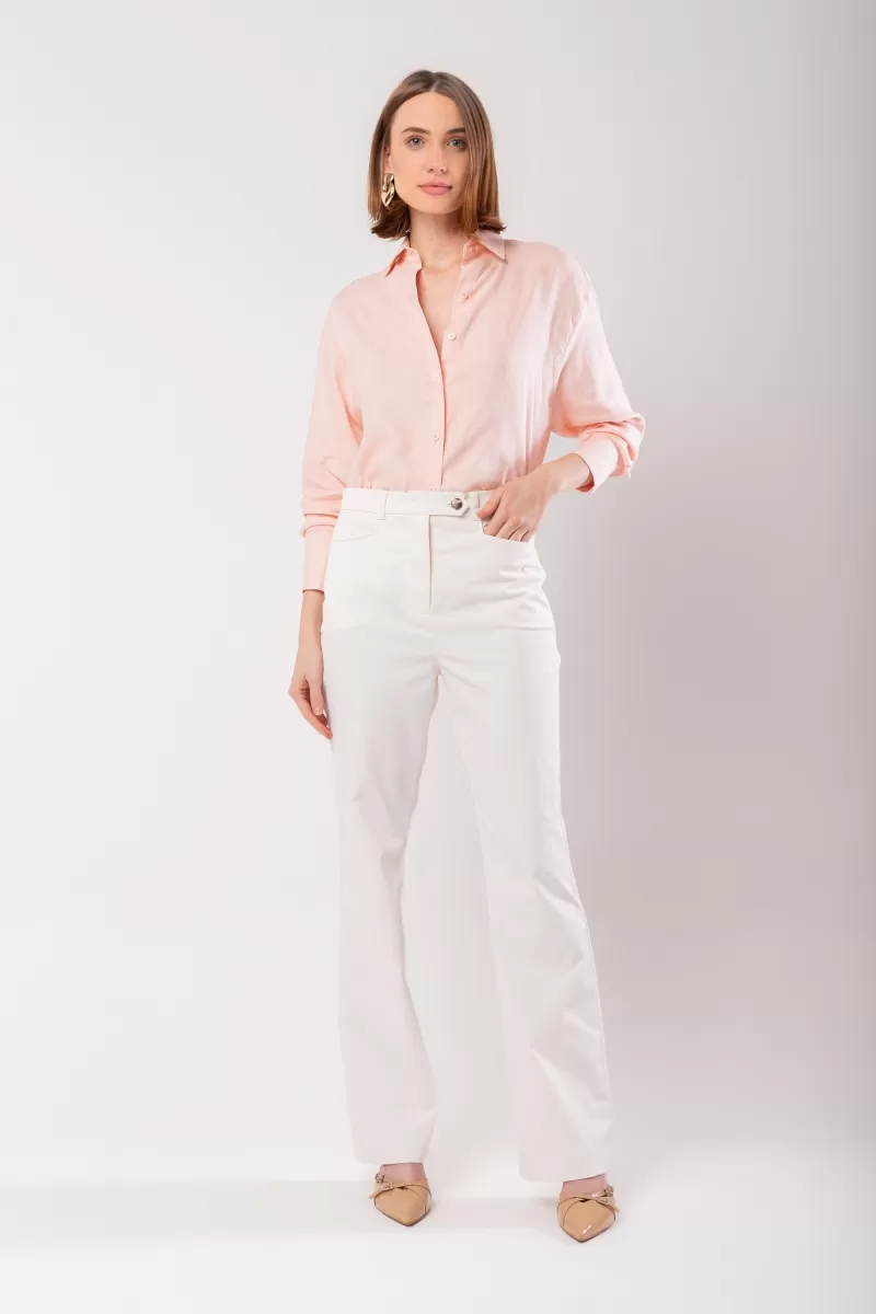 Hidrogênio - OVERSIZED LINEN MERINGUE MIX SHIRT - 20040552 Hidrogênio - OVERSIZED LINEN MERINGUE MIX SHIRT - 20040552