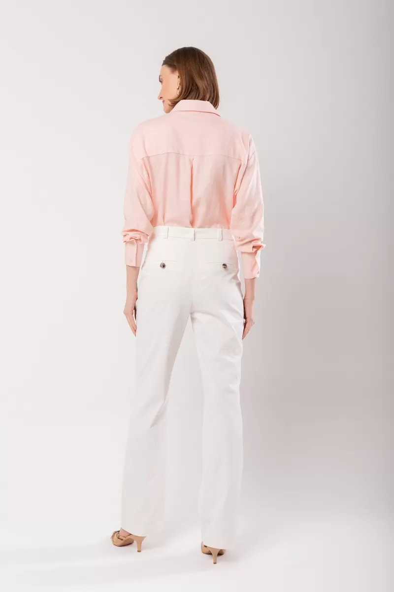 Hidrogênio - OVERSIZED LINEN MERINGUE MIX SHIRT - 20040552 Hidrogênio - OVERSIZED LINEN MERINGUE MIX SHIRT - 20040552